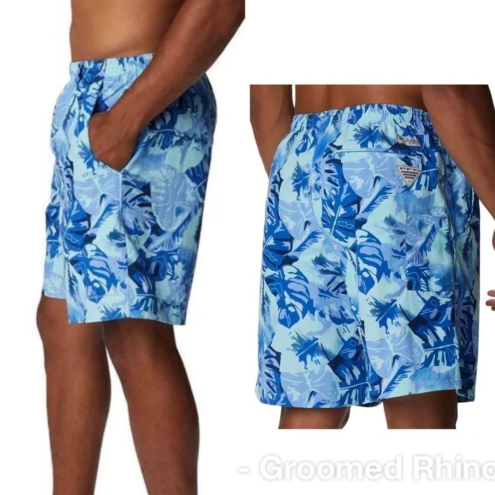 Columbia PFG Super Backcast Swim Trunks Size M